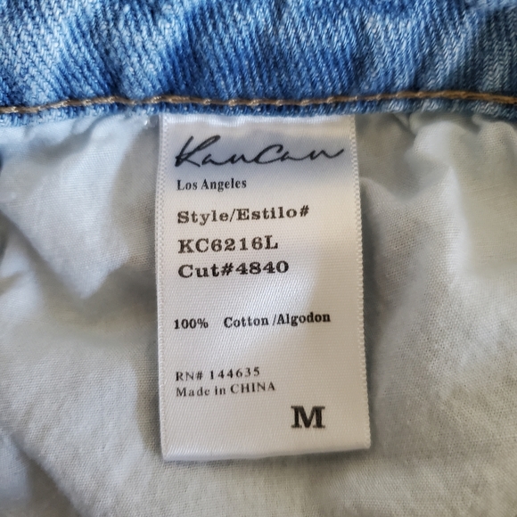 Kan can distressed jeans short size Medium. - Picture 8 of 8